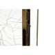 Lantern DKD Home Decor Golden Stainless steel 15 x 14 x 36 cm