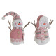Decoration DKD Home Decor White Brown Pink 30 x 16 x 33 cm (2 Units)