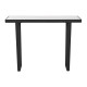 Consola Home ESPRIT Blanco Negro Metal 100 x 35 x 75 cm