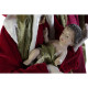 Belén de Navidad DKD Home Decor Blanco Rojo Verde 48 x 28 x 90 cm