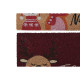 Felpudo DKD Home Decor Rojo Multicolor PVC Fibra de coco 60 x 40 x 1,5 cm (2 Unidades)