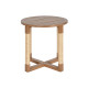 Side table Home ESPRIT Natural Fir MDF Wood 48 x 48 x 50,5 cm