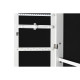 Joyero de Pie Home ESPRIT Blanco Madera MDF 45 x 36 x 154 cm