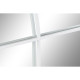 Espejo de pared DKD Home Decor Blanco Cristal Hierro Ventana 70 x 2,5 x 120 cm