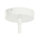 Ceiling Light DKD Home Decor 98 x 45 x 30 cm Crystal Metal White 50 W