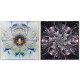 Cuadro DKD Home Decor 80 x 3 x 80 cm (2 Unidades)
