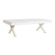 Centre Table DKD Home Decor 140 x 70 x 42 cm Metal Mango wood