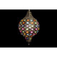 Lámpara de Techo DKD Home Decor Dorado Metal Multicolor 40 W 50 W 24 x 24 x 42 cm
