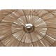 Pantalla de Lámpara DKD Home Decor Natural 54 x 54 x 20 cm Metal Rafia