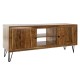TV furniture DKD Home Decor Brown Black Light brown 145 x 42 x 61 cm 145 x 40 x 60 cm