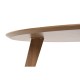 Mesa de Centro DKD Home Decor Metal Madera MDF 90 x 90 x 45 cm