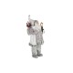 Christmas bauble DKD Home Decor Father Christmas Grey PVC Wood 60 x 50 x 124 cm