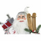Decoration DKD Home Decor Father Christmas White Red Grey PVC 45 x 34 x 83 cm