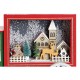 Advent Calendar DKD Home Decor Lorry LED Light MDF Wood (31 x 9 x 20 cm)