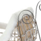 Adorno Navideño DKD Home Decor Luz LED Trineo Blanco 90 x 46 x 62 cm