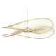 Lámpara de Techo DKD Home Decor Natural Bambú 50 W 70 x 65 x 23 cm