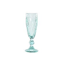 Copa DKD Home Decor Cristal Turquesa (150 ml)