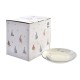 Tetera DKD Home Decor Veleros Cristal Porcelana Blanco (250 ml)