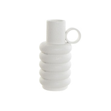 Jarrón DKD Home Decor Cerámica Blanco (11,5 x 9 x 19 cm)
