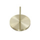 Lámpara de Pie DKD Home Decor 35 x 25 x 167 cm Cristal Dorado Metal Transparente 220 V 50 W