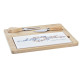 Cheeseboard DKD Home Decor Sailor Multicolour Bamboo Stoneware (24,5 x 20 x 1,2 cm) (4 Pieces)