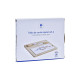 Cheeseboard DKD Home Decor Sailor Multicolour Bamboo Stoneware (24,5 x 20 x 1,2 cm) (4 Pieces)