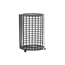 Cutlery Drainer DKD Home Decor Grille Black Metal Loft (11,5 x 11,5 x 16 cm)