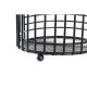 Cutlery Drainer DKD Home Decor Grille Black Metal Loft (11,5 x 11,5 x 16 cm)