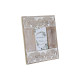Marco de Fotos DKD Home Decor Cristal Elefante Marrón Blanco Madera de mango Indio (23 x 1,5 x 28 cm)