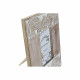 Marco de Fotos DKD Home Decor Cristal Elefante Marrón Blanco Madera de mango Indio (23 x 1,5 x 28 cm)