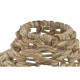 Pantalla de Lámpara DKD Home Decor Metal Fibra (45 x 45 x 30 cm)