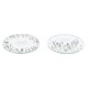 Lantern DKD Home Decor Crystal Multicolour Butterfly (10 x 10 x 1 cm) (2 unidades)