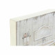 Cuadro DKD Home Decor Baños (2 Unidades) (20 x 3 x 20 cm)