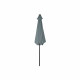 Sombrilla DKD Home Decor Gris Acero Plástico 300 x 300 x 250 cm (300 x 300 x 250 cm)