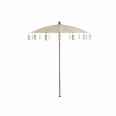 Sombrilla DKD Home Decor Beige Natural Metal 170 x 170 x 230 cm