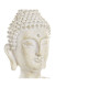 Decorative Figure DKD Home Decor Buddha White Resin (30 x 17 x 41 cm)