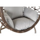 Sillón de jardín colgante DKD Home Decor Marrón Gris Multicolor Marrón oscuro Aluminio ratán sintético 100 x 78 x 120 cm 100 x 7