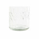 Bottle DKD Home Decor Crystal Grey Transparent Stainless steel (9 x 9 x 28.3 cm) (1 L)