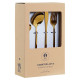 Juego de Cubiertos DKD Home Decor Mármol (16 pcs)