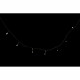Wreath of LED Lights DKD Home Decor White PVC (1000 x 3 x 3 cm)