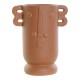 Vase DKD Home Decor Porcelain Terracotta (15 x 10.5 x 18.7 cm)