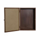 Decorative box DKD Home Decor Modern MDF Wood (18 x 7 x 26 cm)