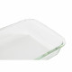 Bandeja para Horno DKD Home Decor Transparente Vidrio de Borosilicato (35 x 21.5 x 6 cm)