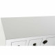 Consola DKD Home Decor Blanco Plata Abeto Madera MDF (95 x 24 x 79 cm)