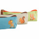 School Case DKD Home Decor 3 Pieces