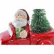 Figura Decorativa DKD Home Decor Terracota Navidad Papá Noel (11 x 7 x 11 cm)