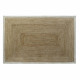 Alfombra DKD Home Decor Scandi Poliéster Algodón Blanco Marrón claro Jute 120 x 180 x 1 cm
