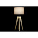 Desk lamp DKD Home Decor Beige Wood Brown 220 V 50 W 30 x 30 x 69 cm