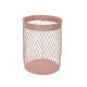 Pot for Kitchen Utensils Versa Pink (11,5 x 15,5 x 11,5 cm)