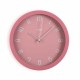 Wall Clock Versa Pink polypropylene (4,3 x 30 x 30 cm)